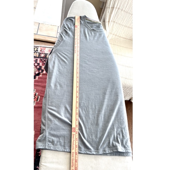 SMARTWOOL Merino 150 Crew Neck Base Layer in Light Gray - L - Picture 8 of 8
